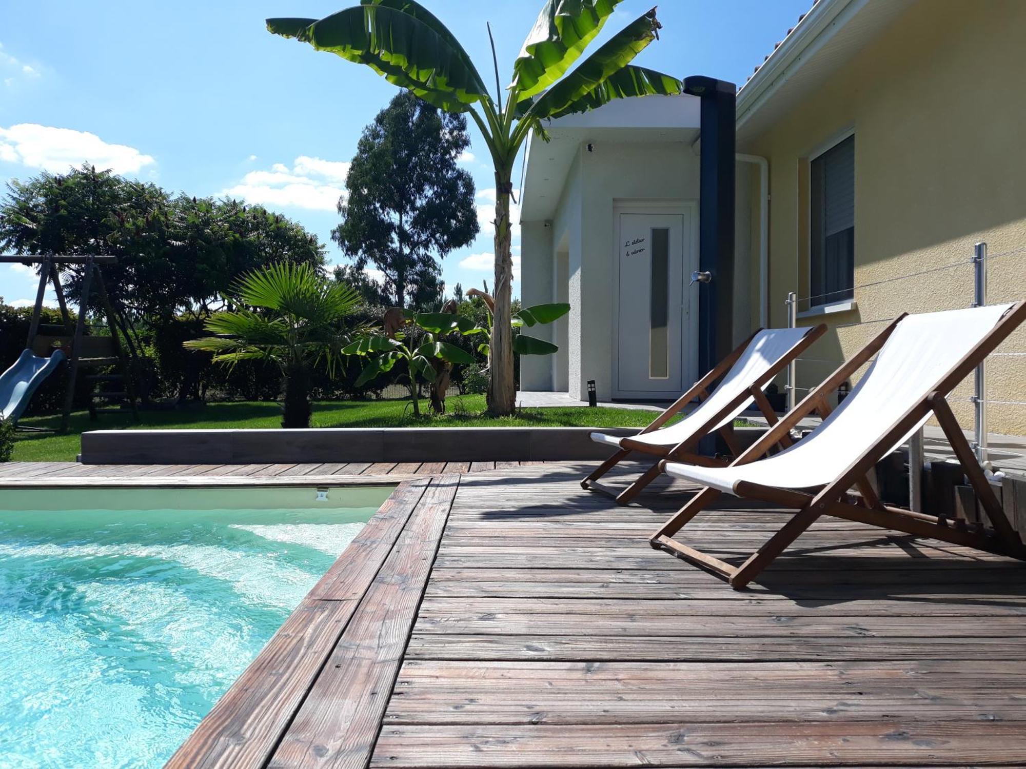 L'Atelier D'Adrien Apartment Lesgor ภายนอก รูปภาพ